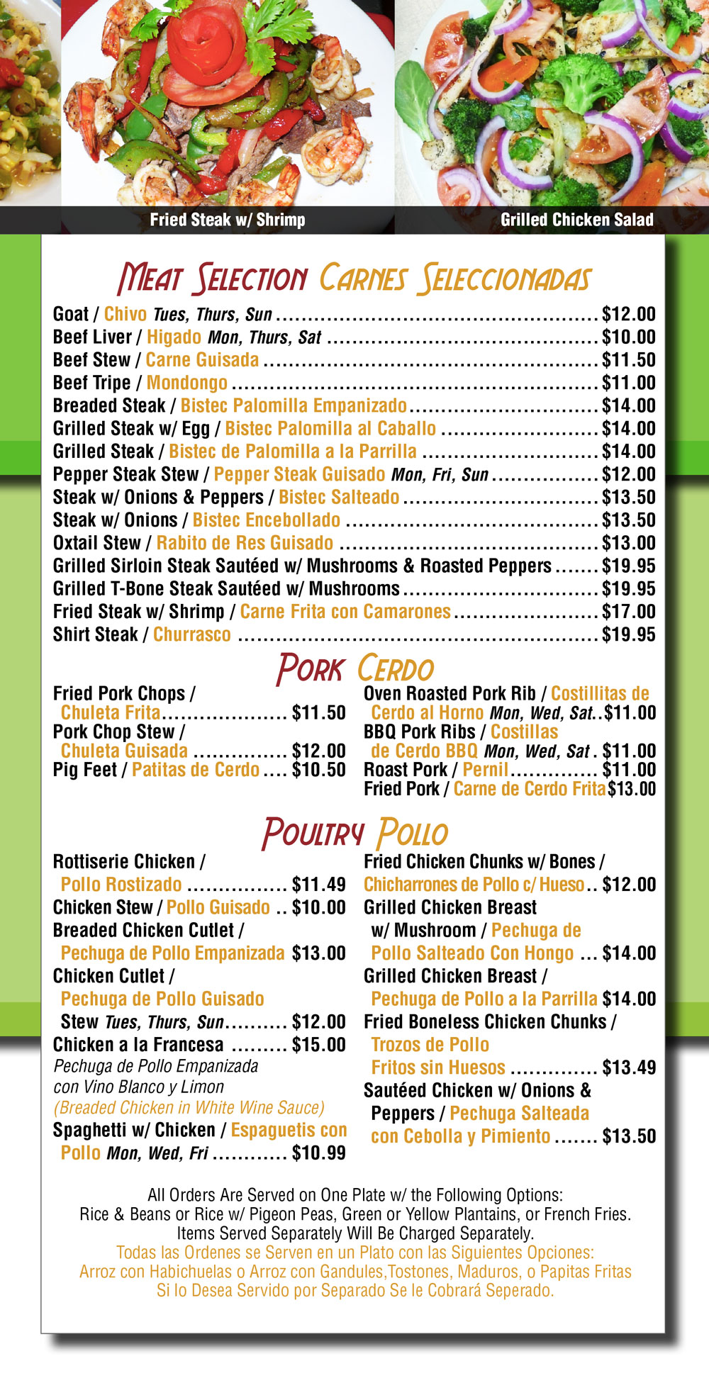 Our Foods